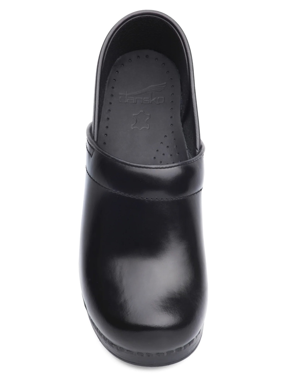 Dansko Professional Black Leather Clogs Wide Women’s Size 40 US 9.5-10